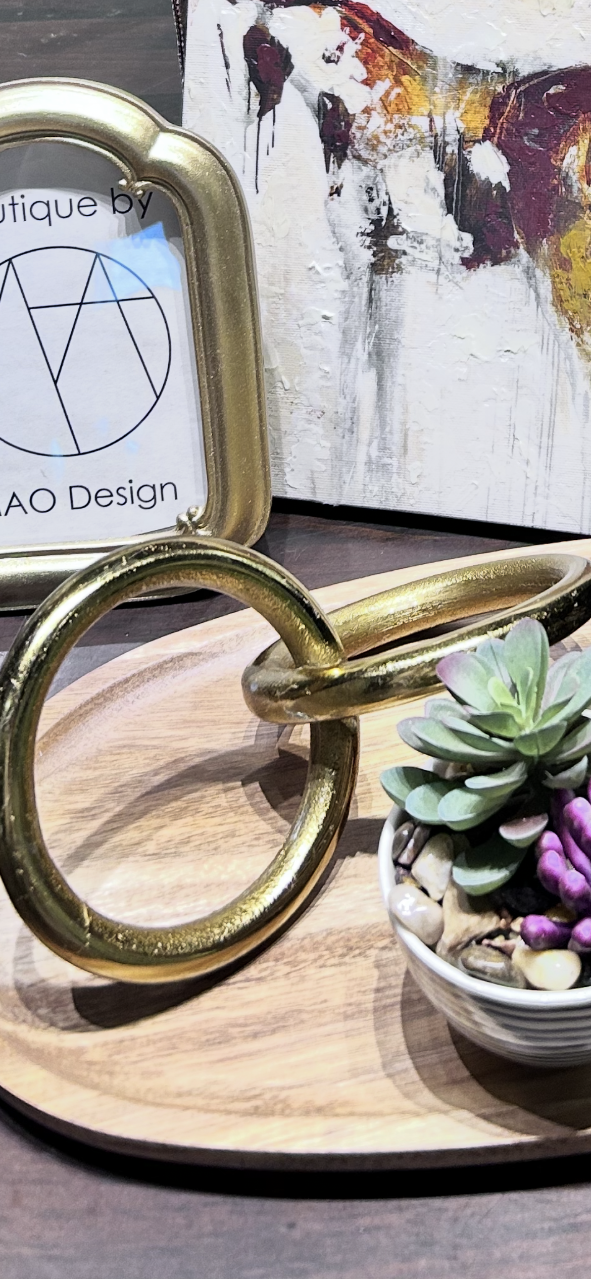 Gold interlocking Bit