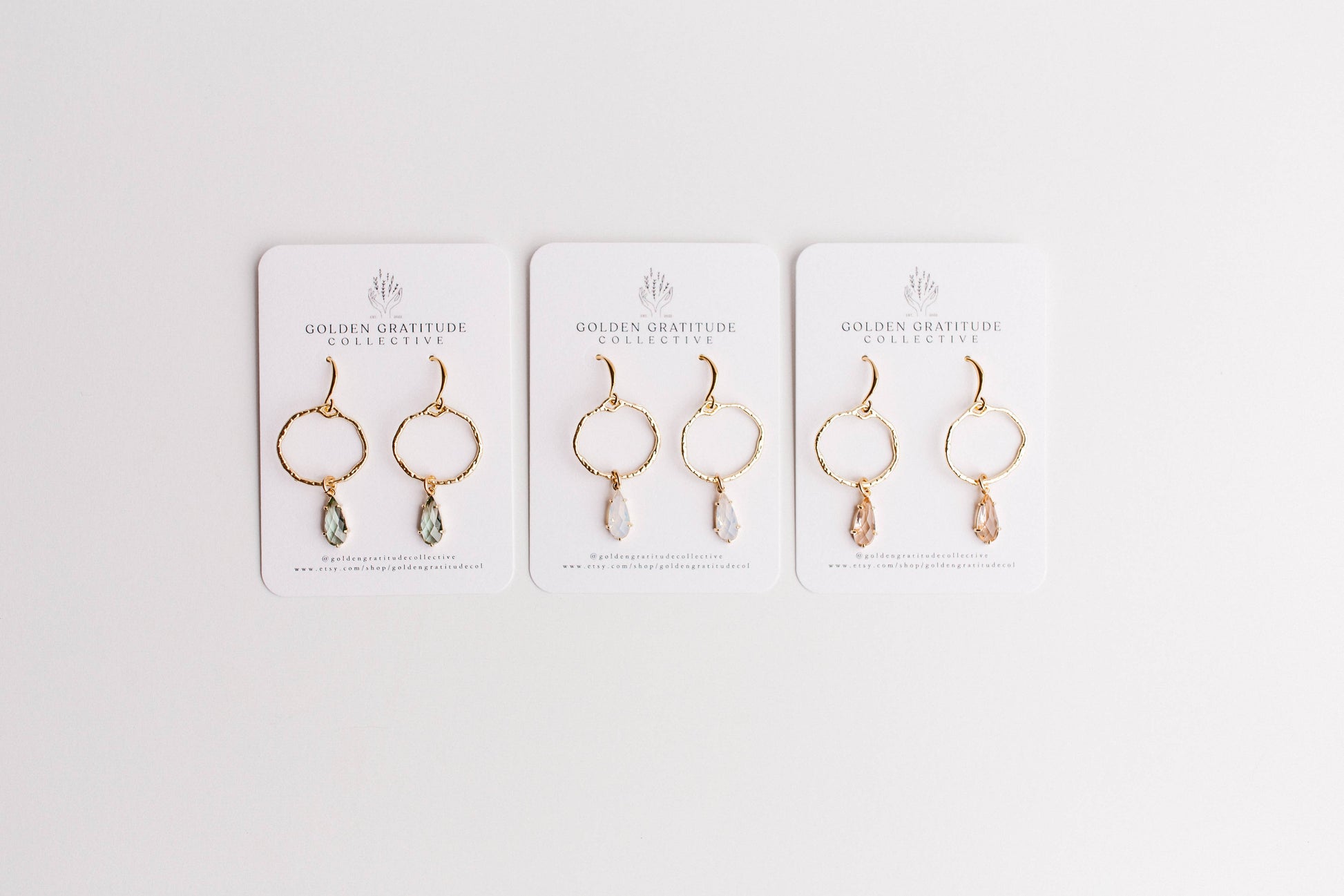 Infinity Circle Earrings