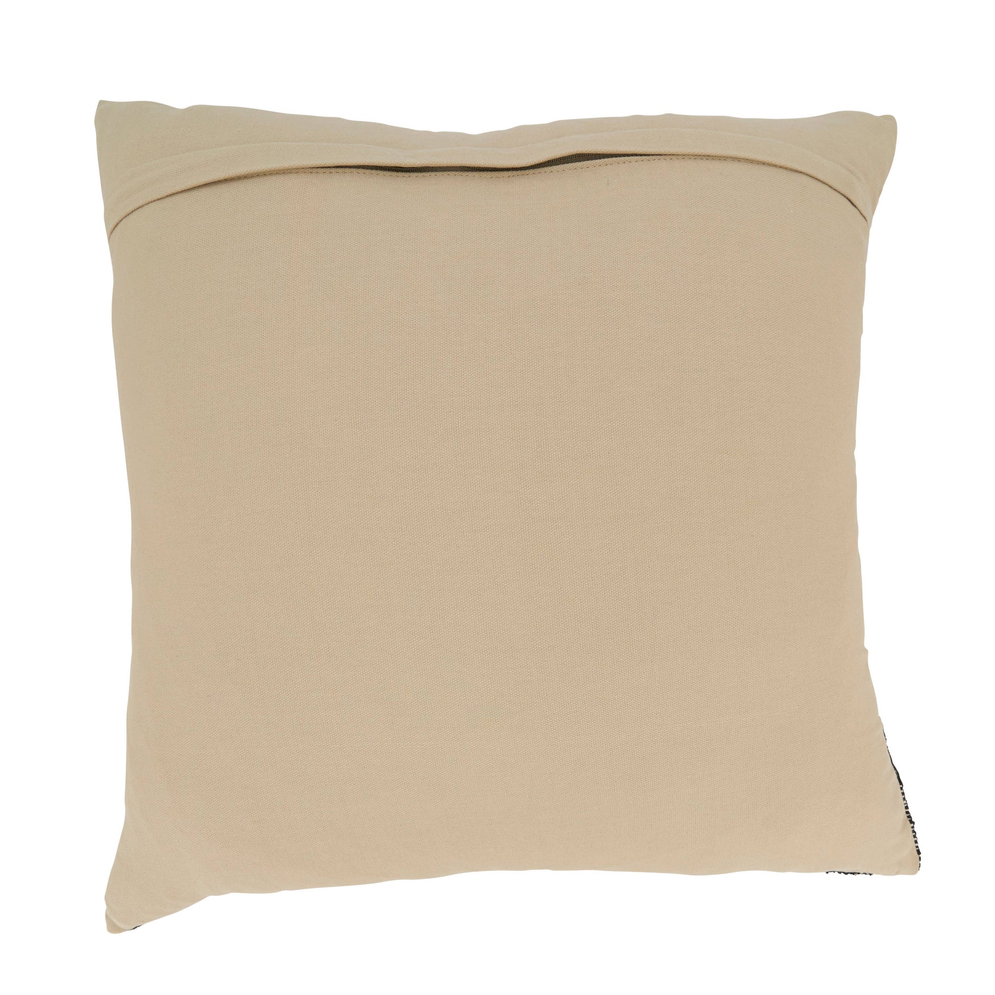 Color Band Fringe Pillow