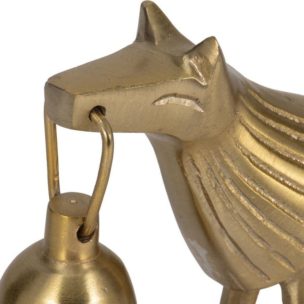 Metal Unique Elegant Lion Candle Snuffer - Gold, 5 in.
