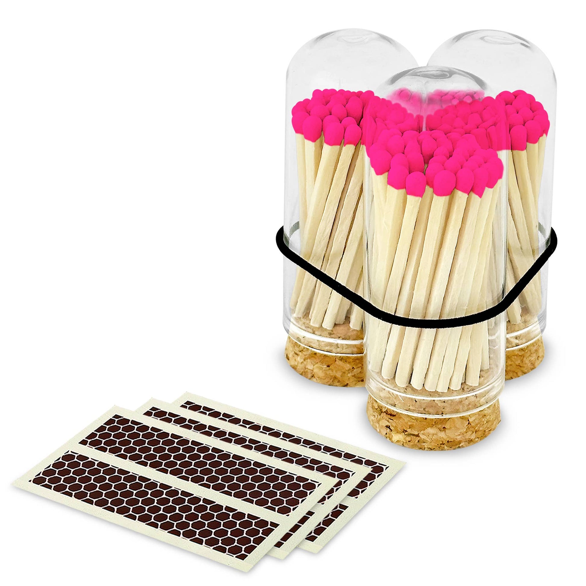 2" Matches + Mini Cloche - Colors of Your Choice + Strikers