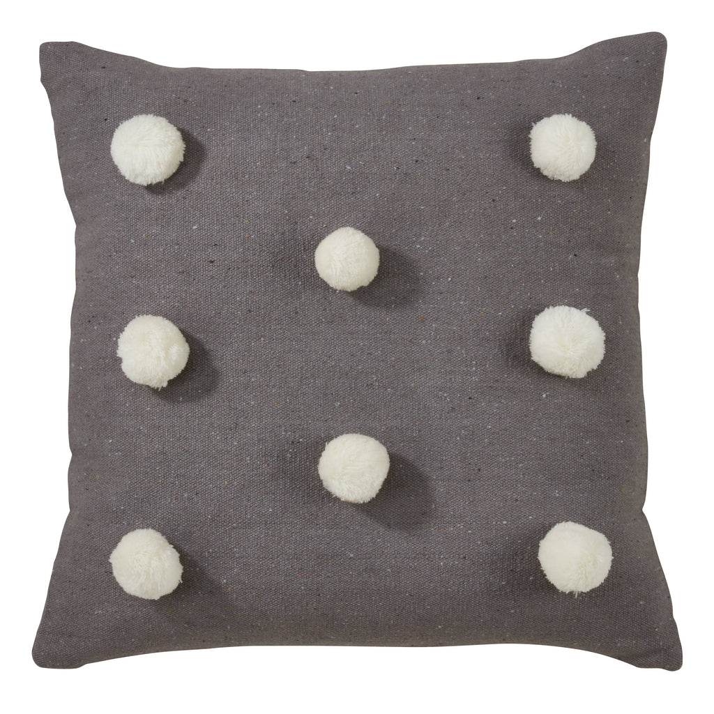 Pom Pom Throw Pillow