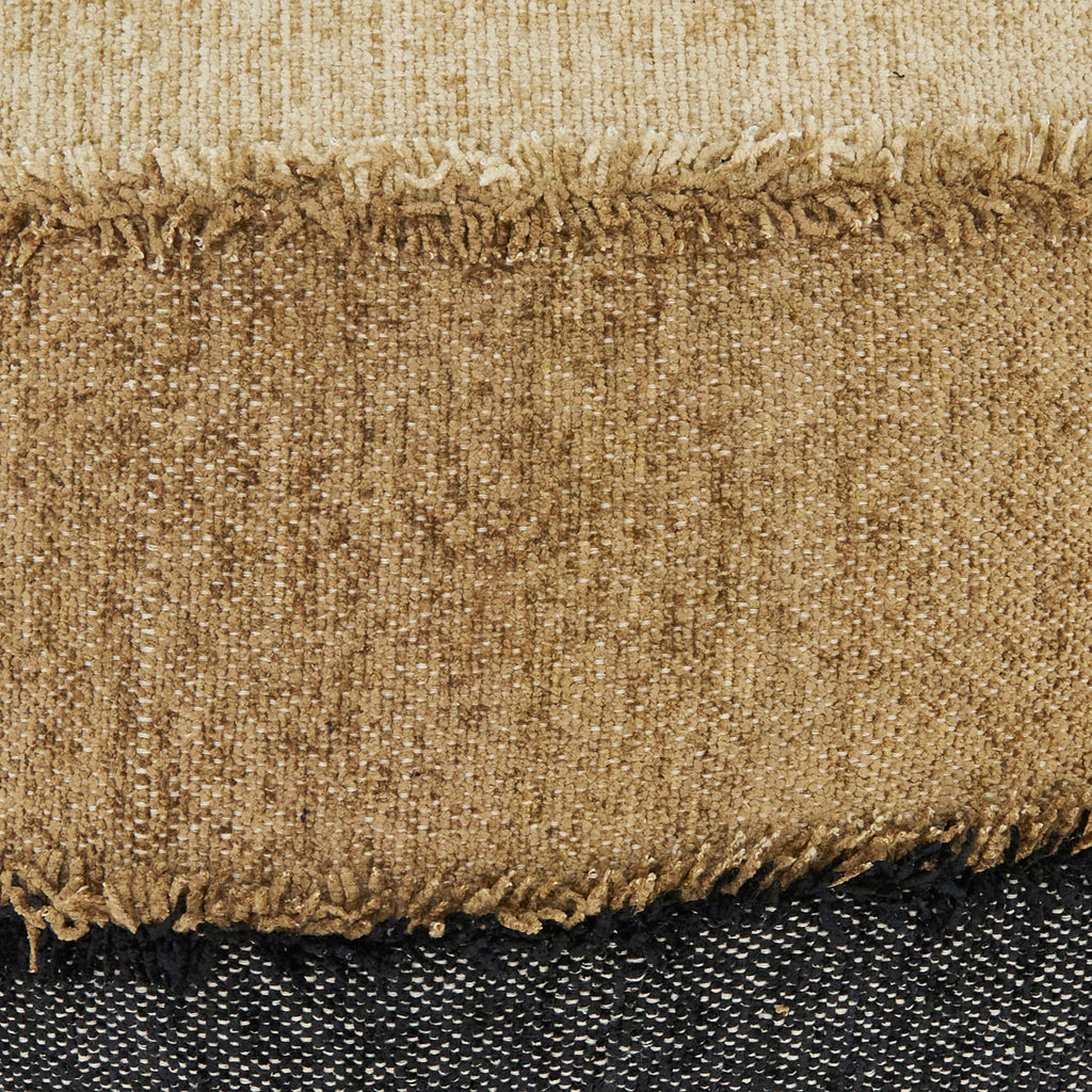 Color Band Fringe Pillow