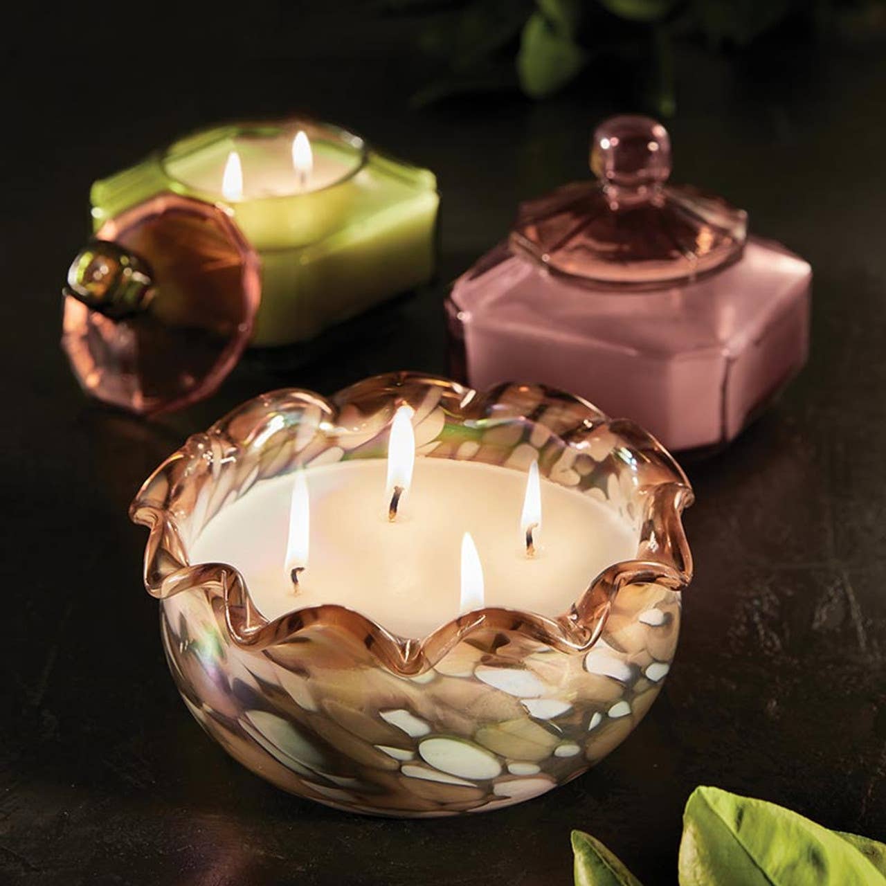 Magenta Jar Candle