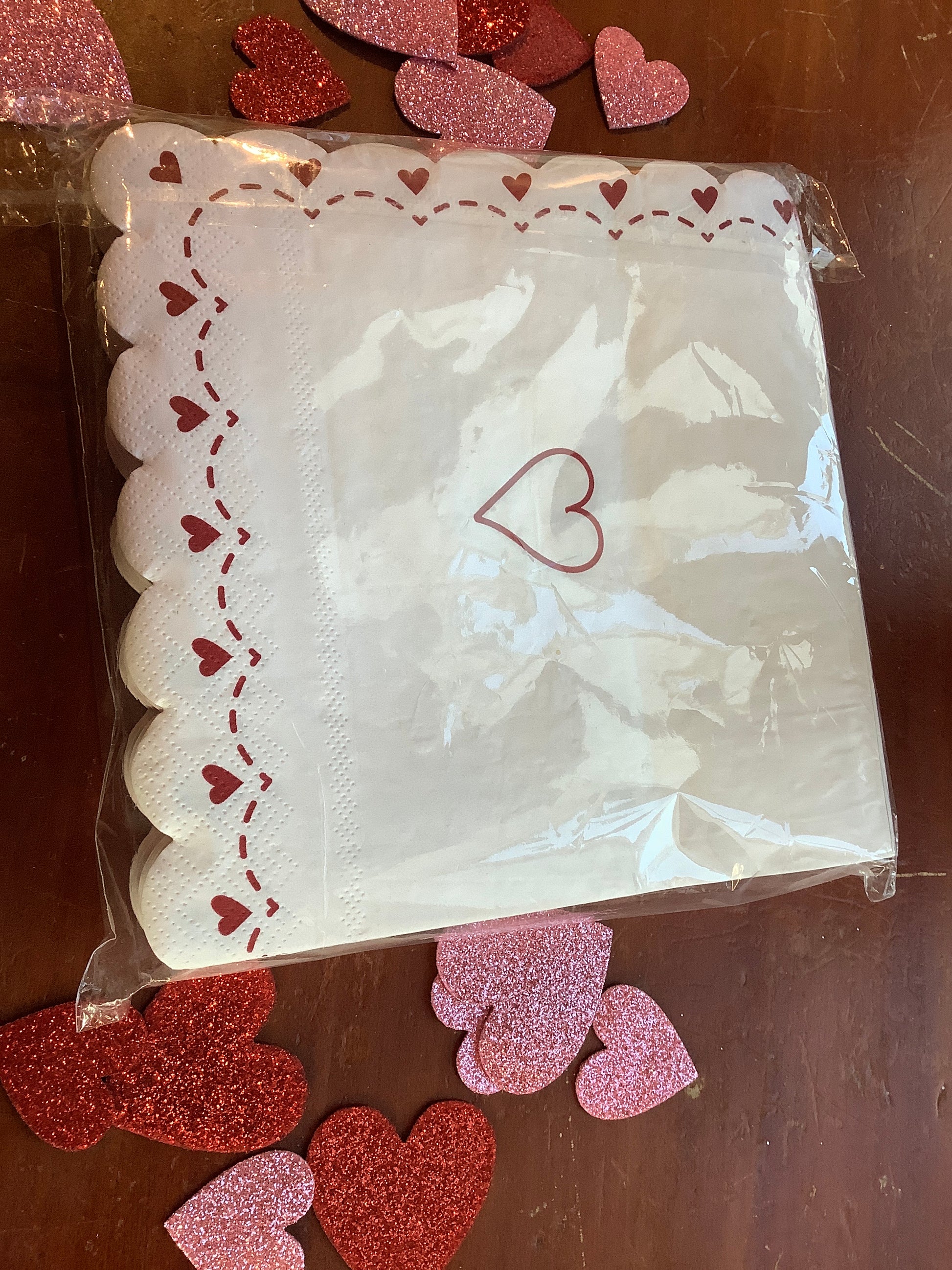 LOVE party napkins