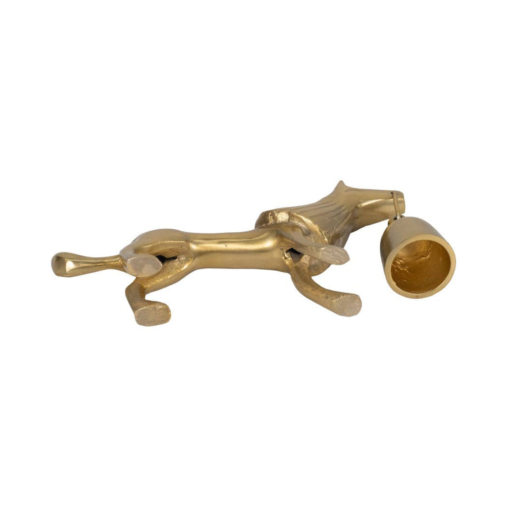 Metal Unique Elegant Lion Candle Snuffer - Gold, 5 in.