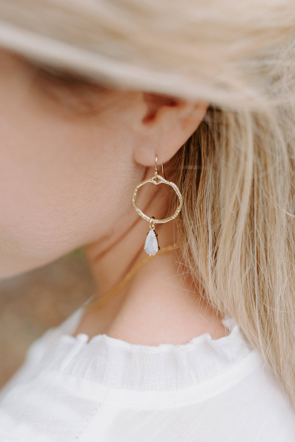 Infinity Circle Earrings