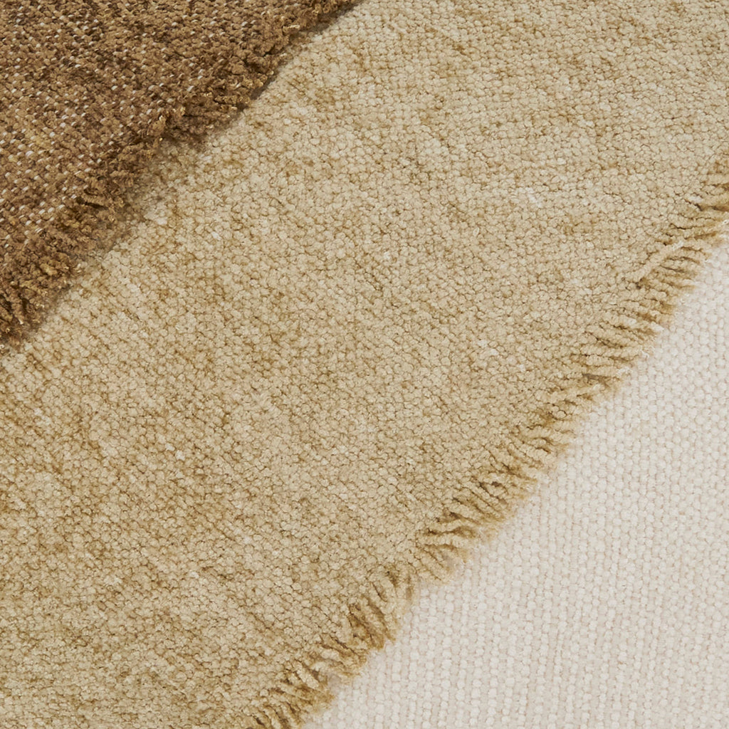 Color Band Fringe Pillow