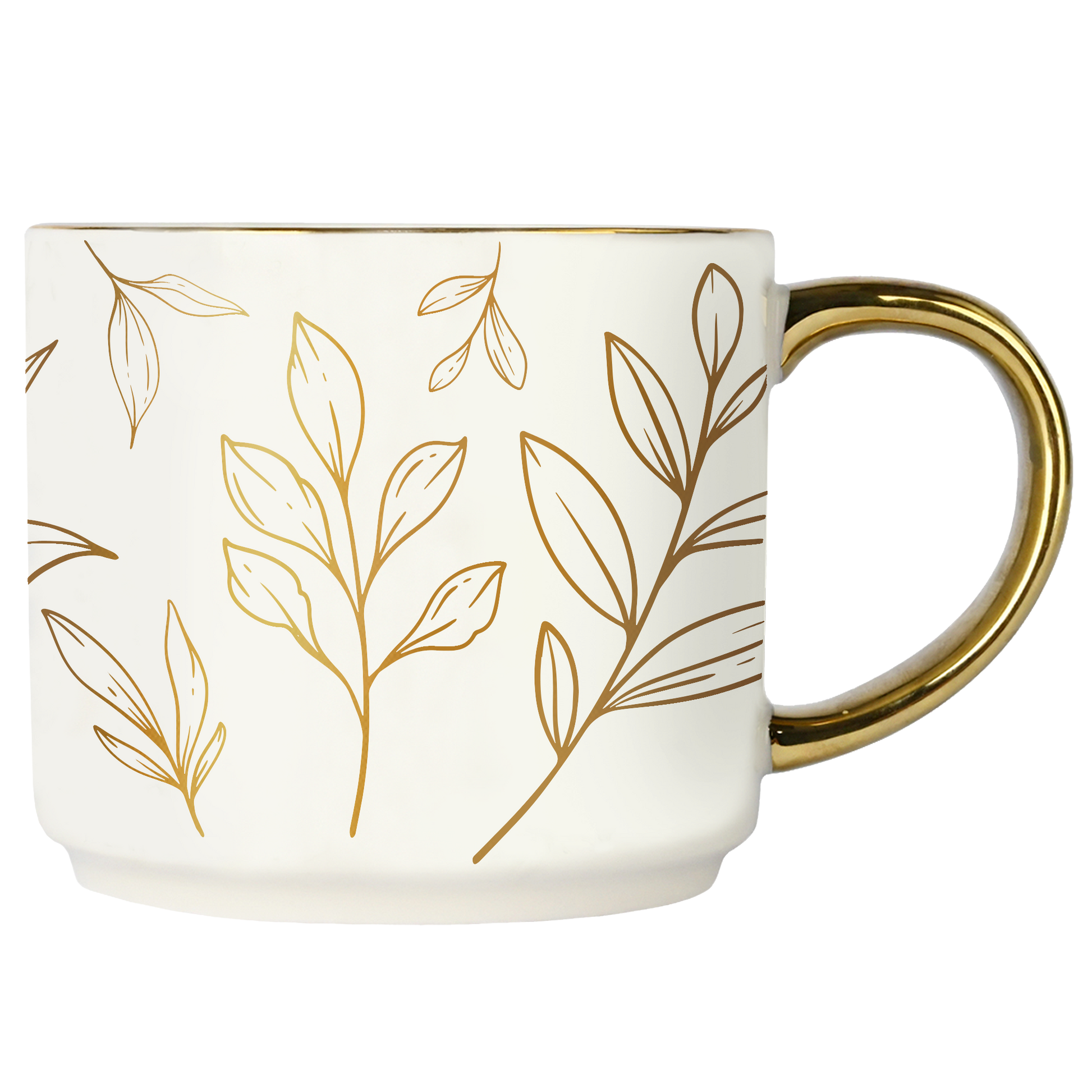 *NEW* Gold Leaves Coffee Mug - Fall Decor & Gifts