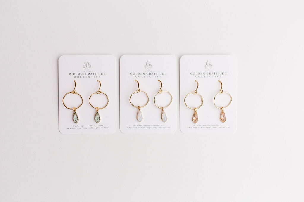 Infinity Circle Earrings