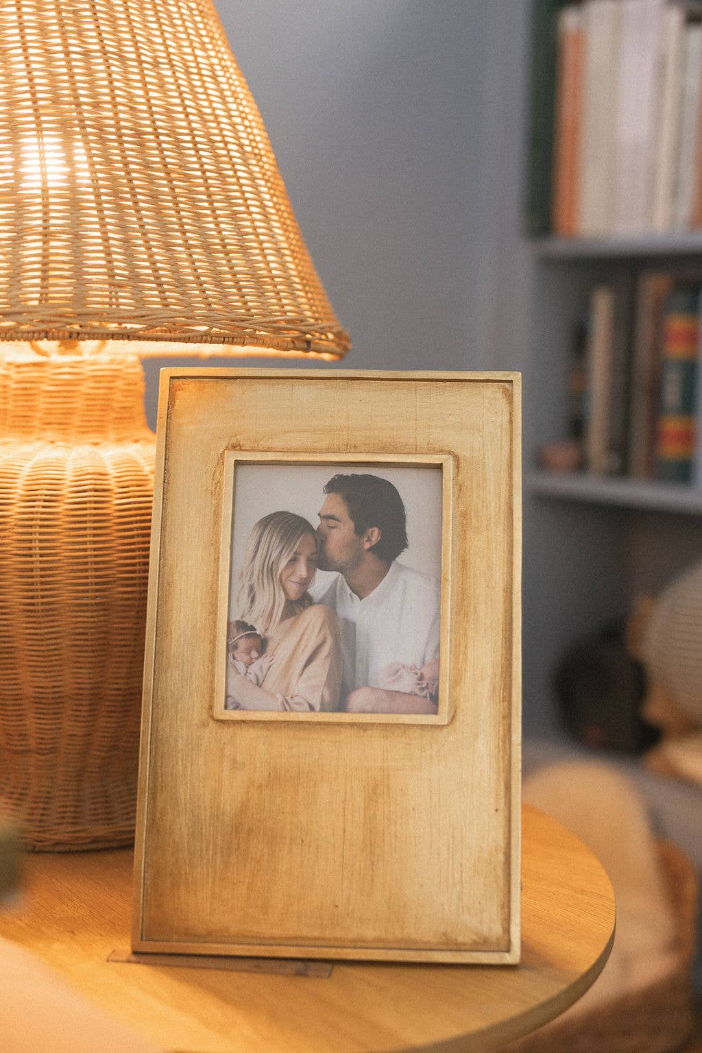 Tall Gold Photo Frame