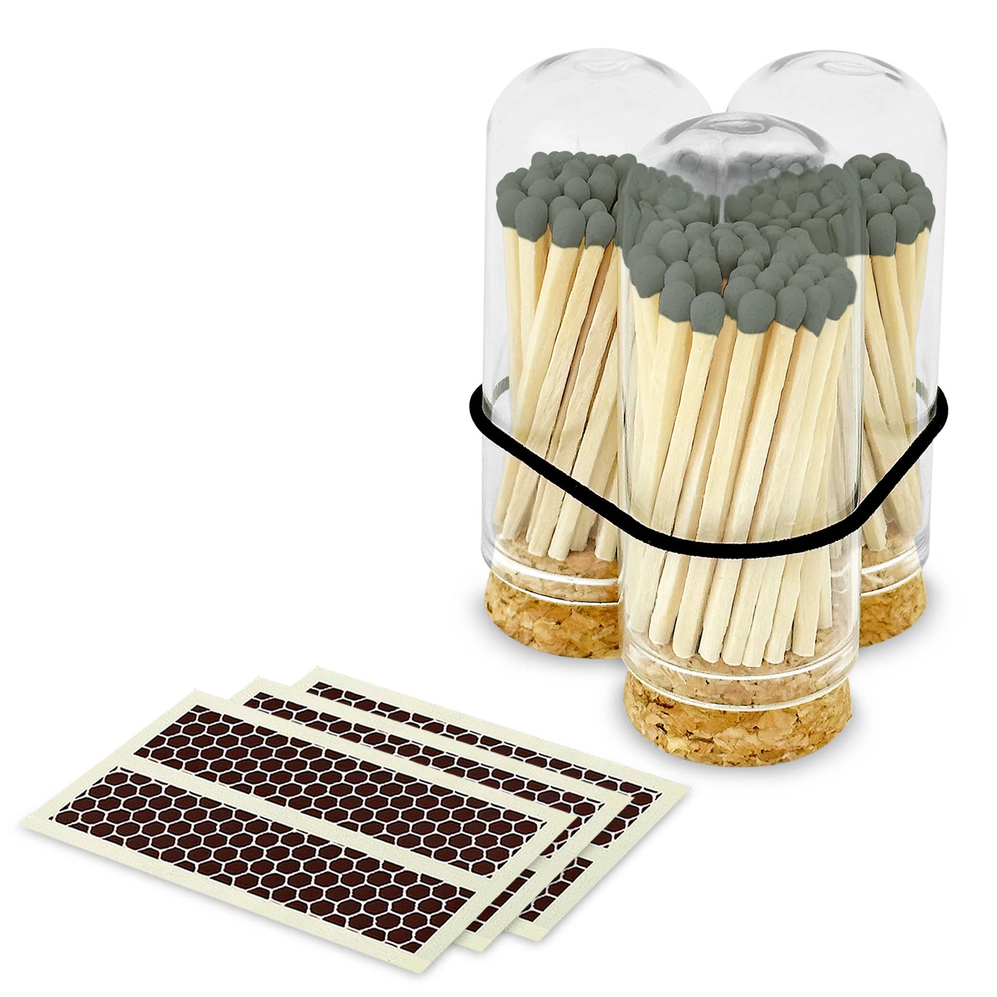 2" Matches + Mini Cloche - Colors of Your Choice + Strikers