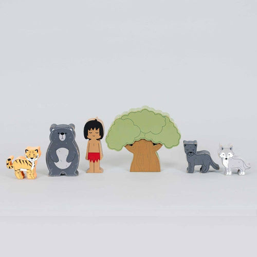 11963 - 8x12 woodland storybook s/6 (JUNGLE BOOK) Gift Set