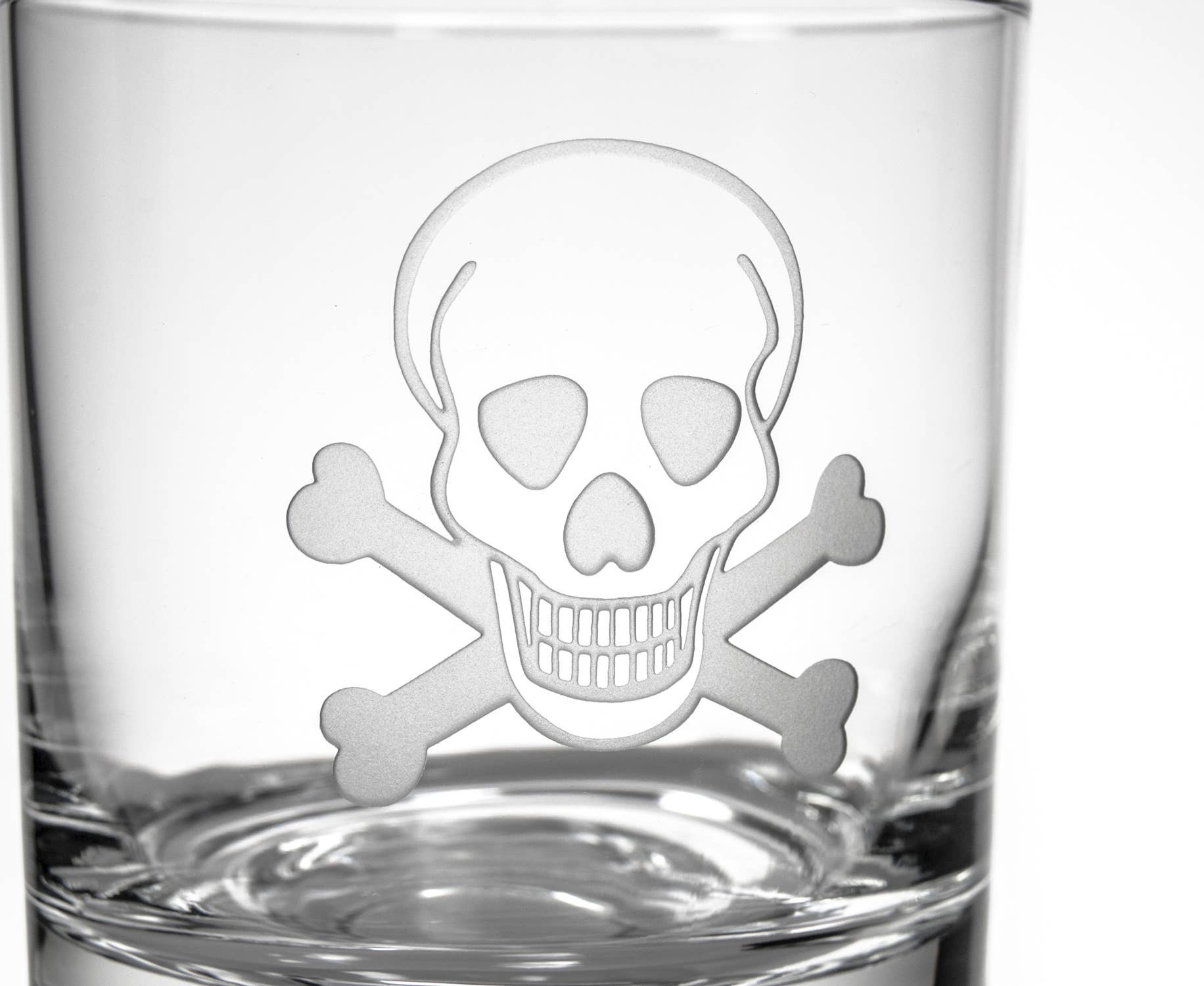 Skull & Crossbones 3 Piece Whiskey Decanter Gift Set