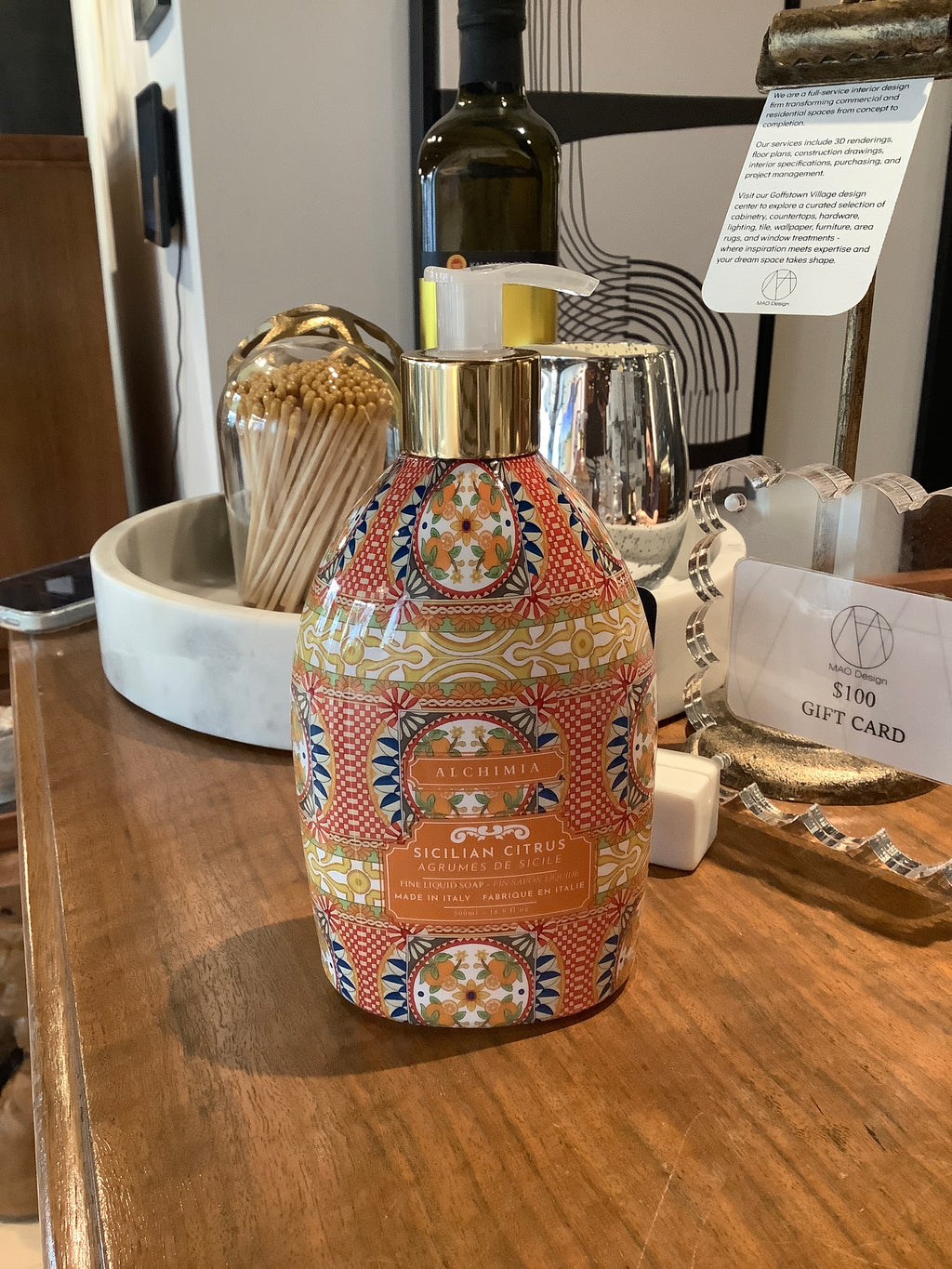 Alchimia Sicilian Citrus Liquid Soap