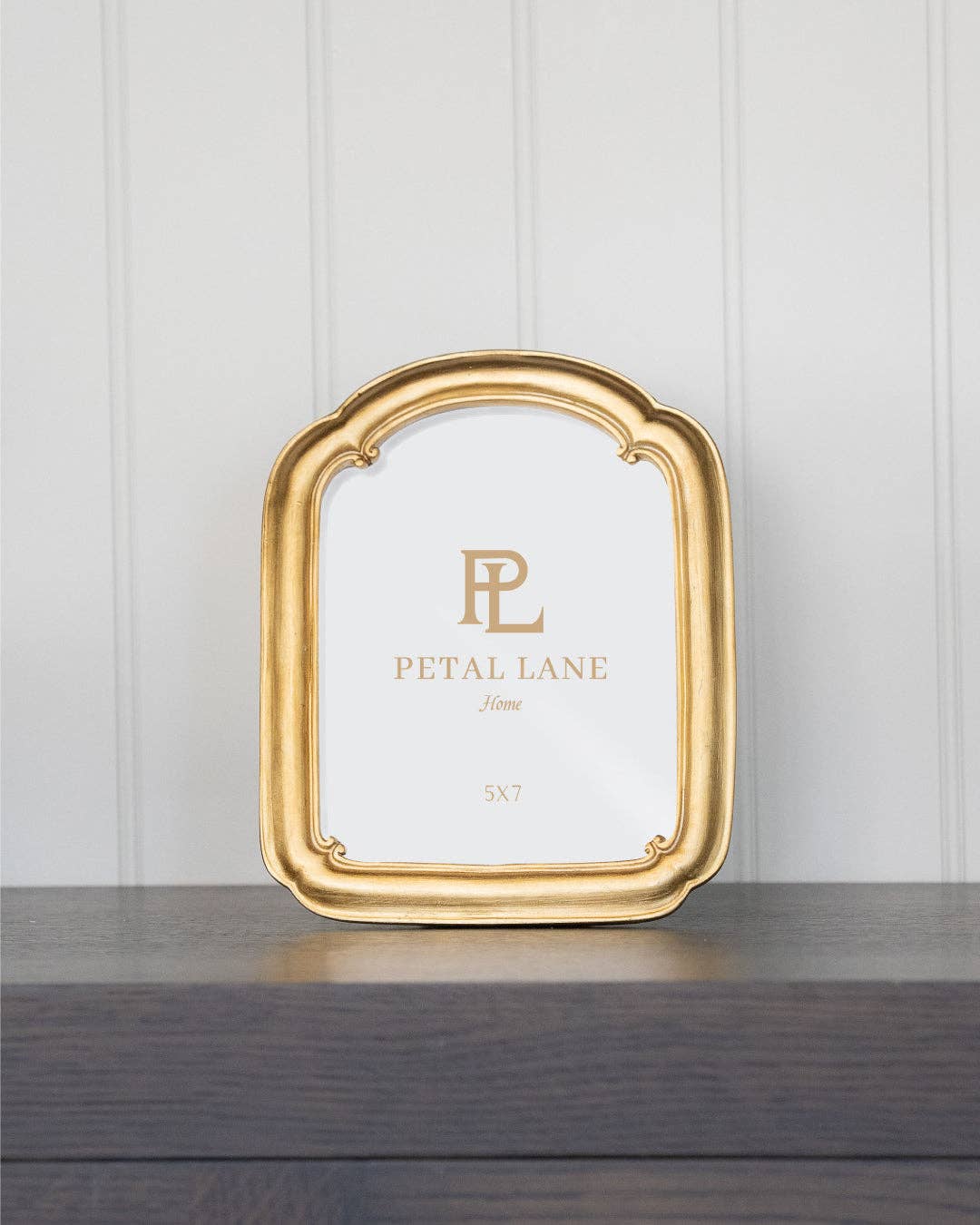 Vintage Inspired Arch Gold Photo Frame - 4" x 6"