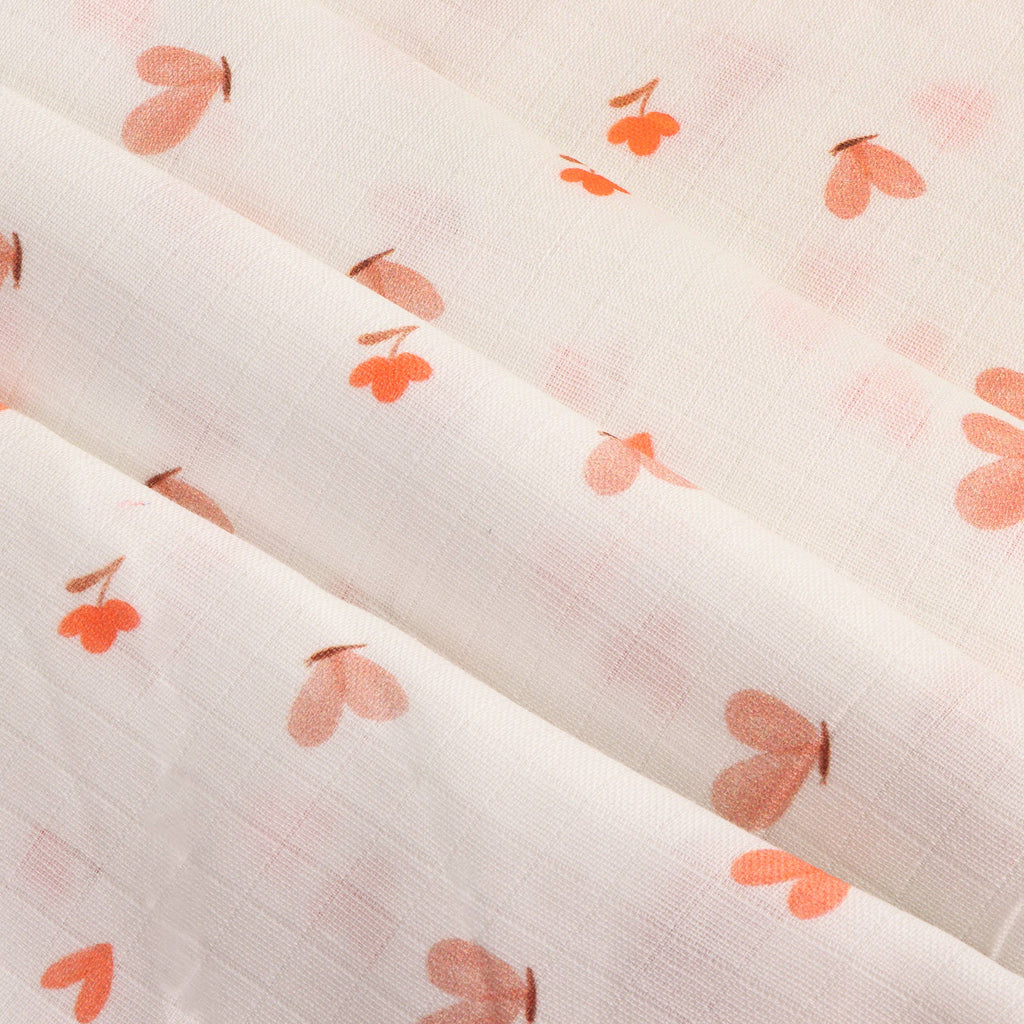 Butterfly Love Baby Swaddle Blanket (Organic Muslin)