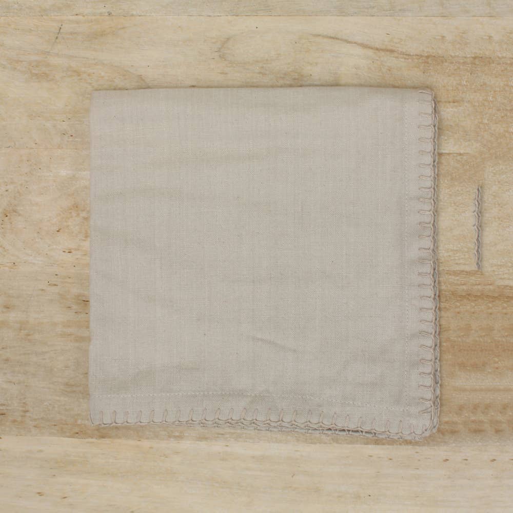 Hamel Napkin - Glacier Gray  - 18" x 18"