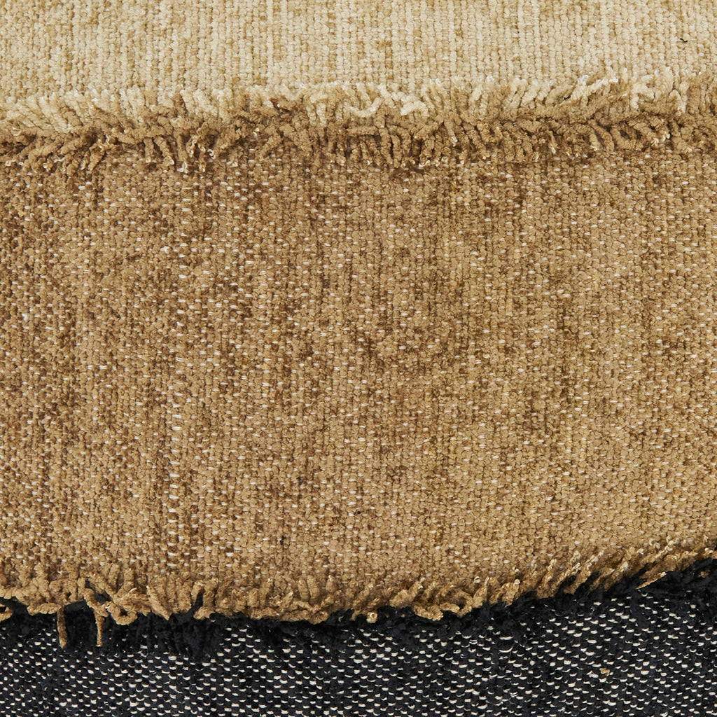 Color Band Fringe Pillow