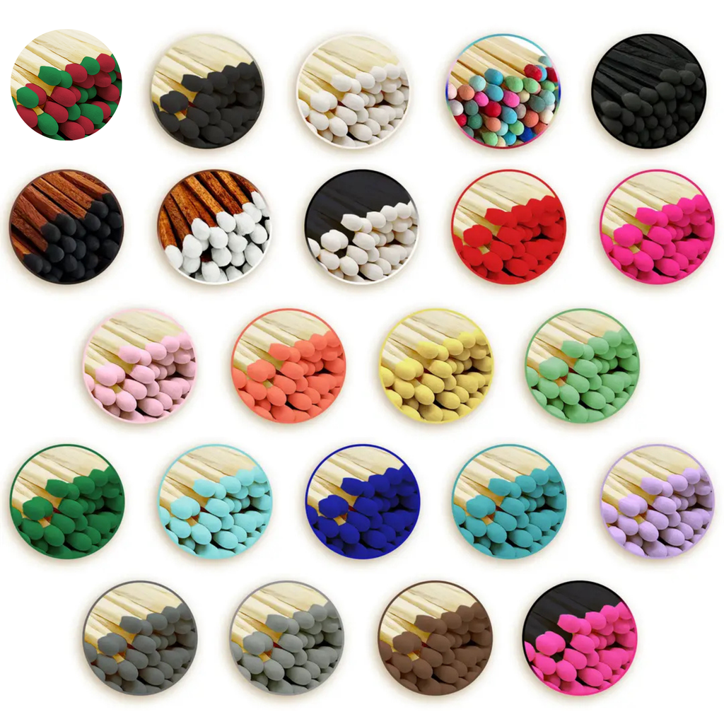 2" Matches + Mini Cloche - Colors of Your Choice + Strikers