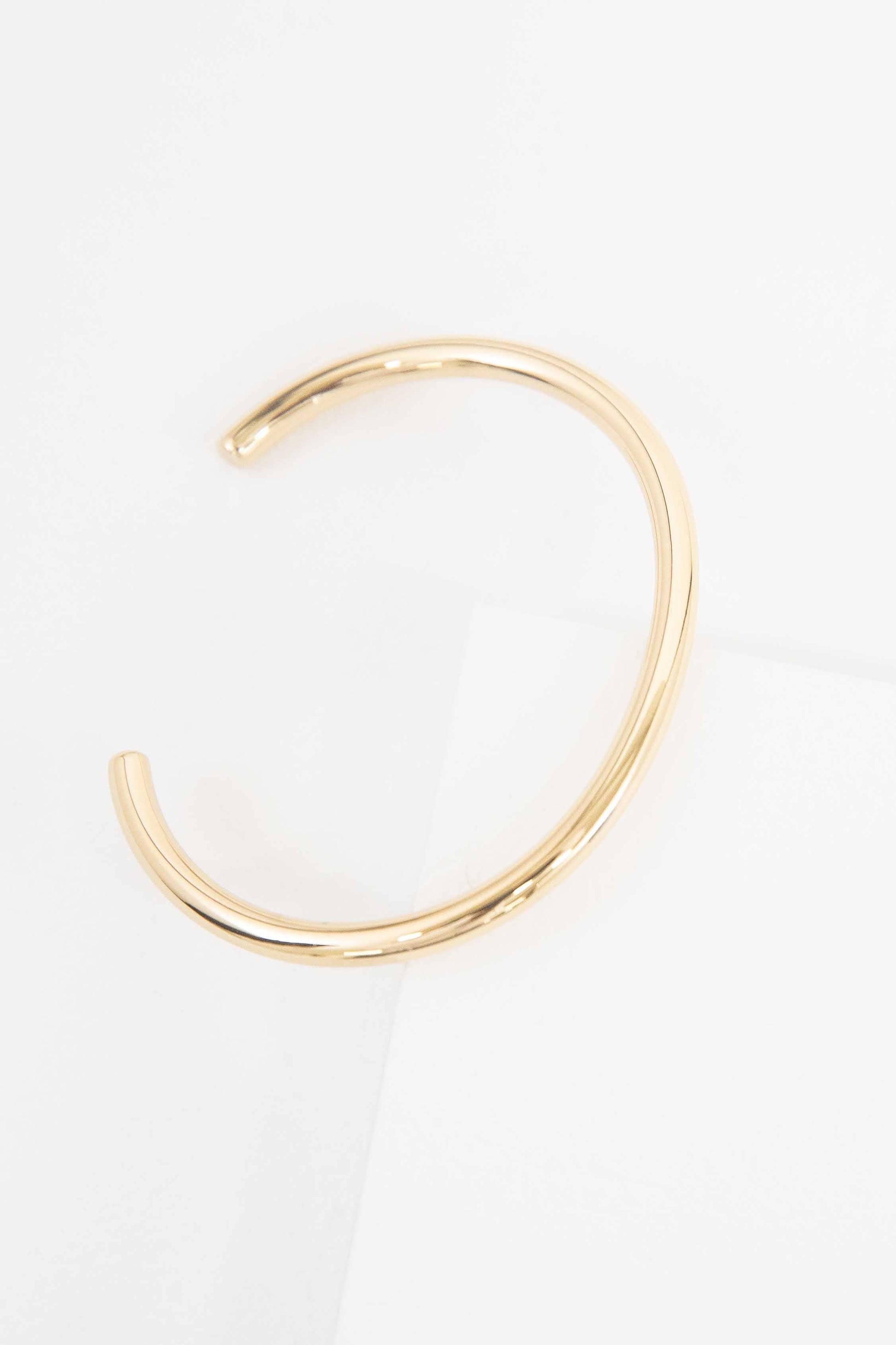 Solid Bar Cuff Bracelet | Gold