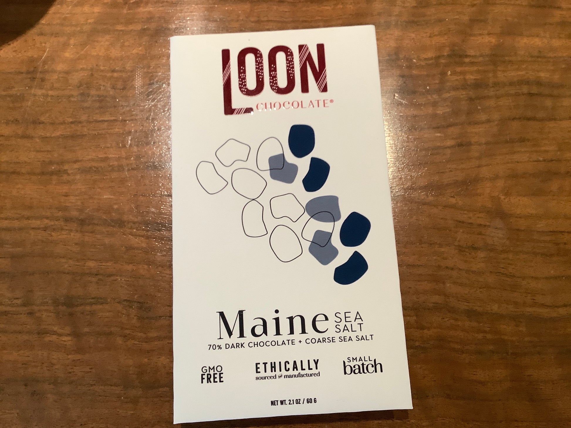 Loon chocolate Maine Sea Salt