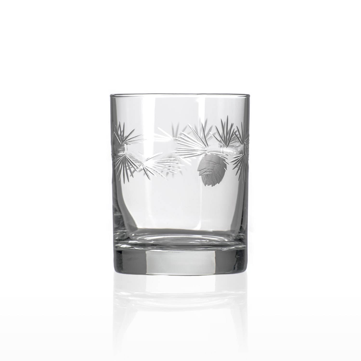 Icy Pine Double Old Fashioned 13oz – Engraved Whiskey Glass