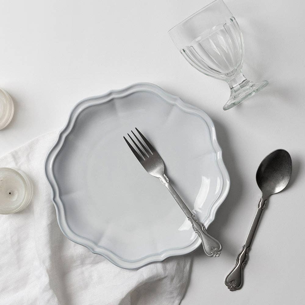 Blanc Dinner Plate - Fluer by Ssueim - 3080