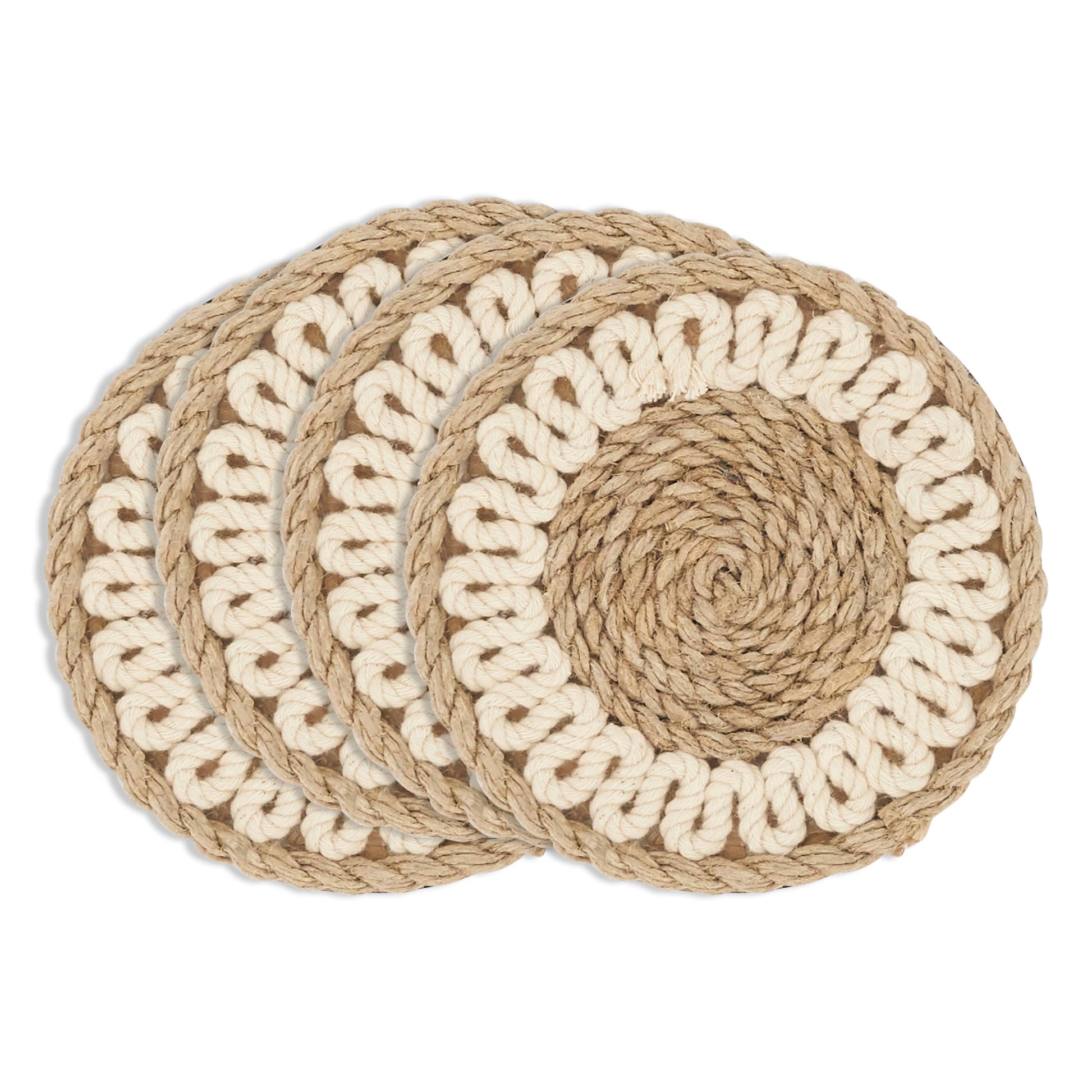 Knotwork Rope Coaster (Set of 4)