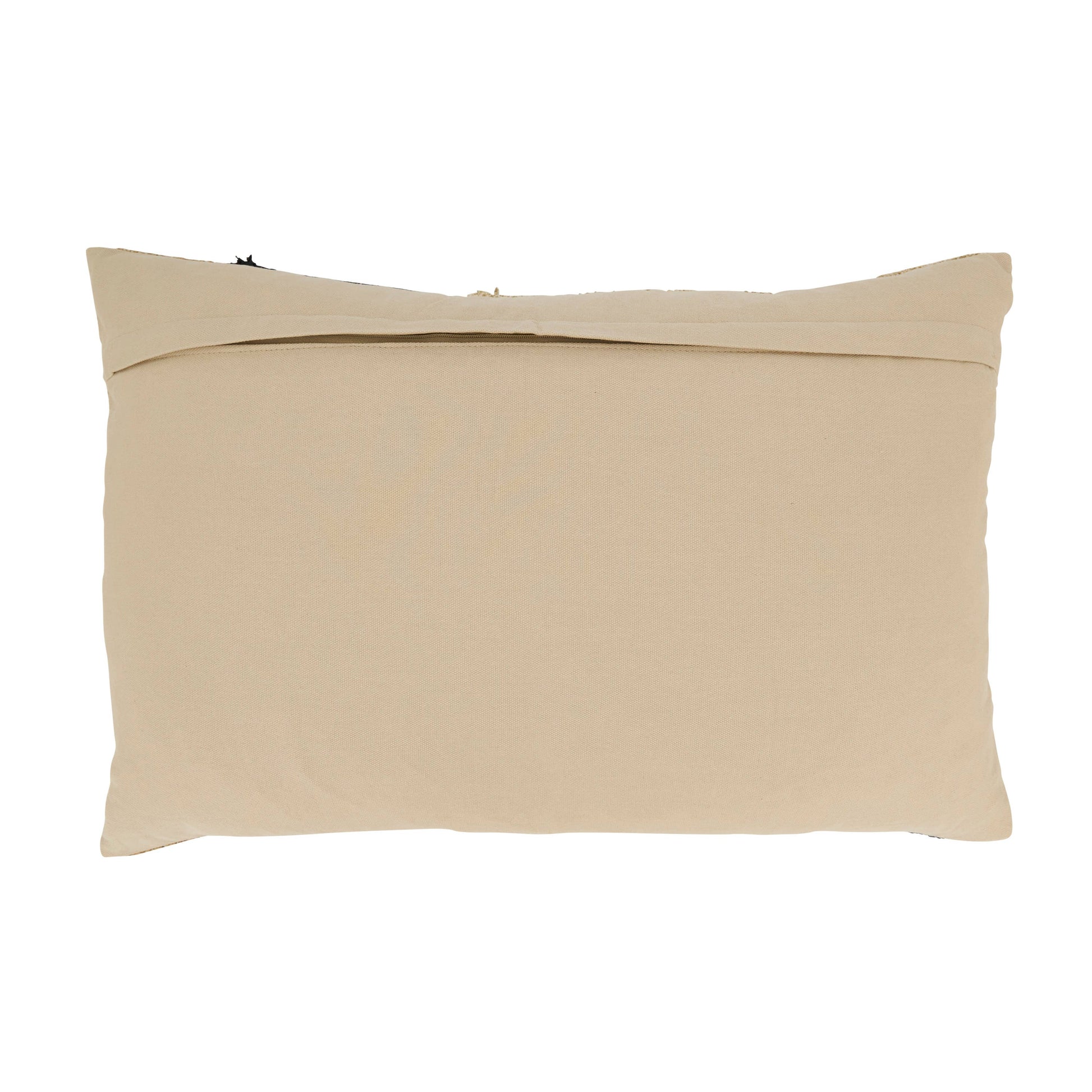 Color Band Fringe Pillow