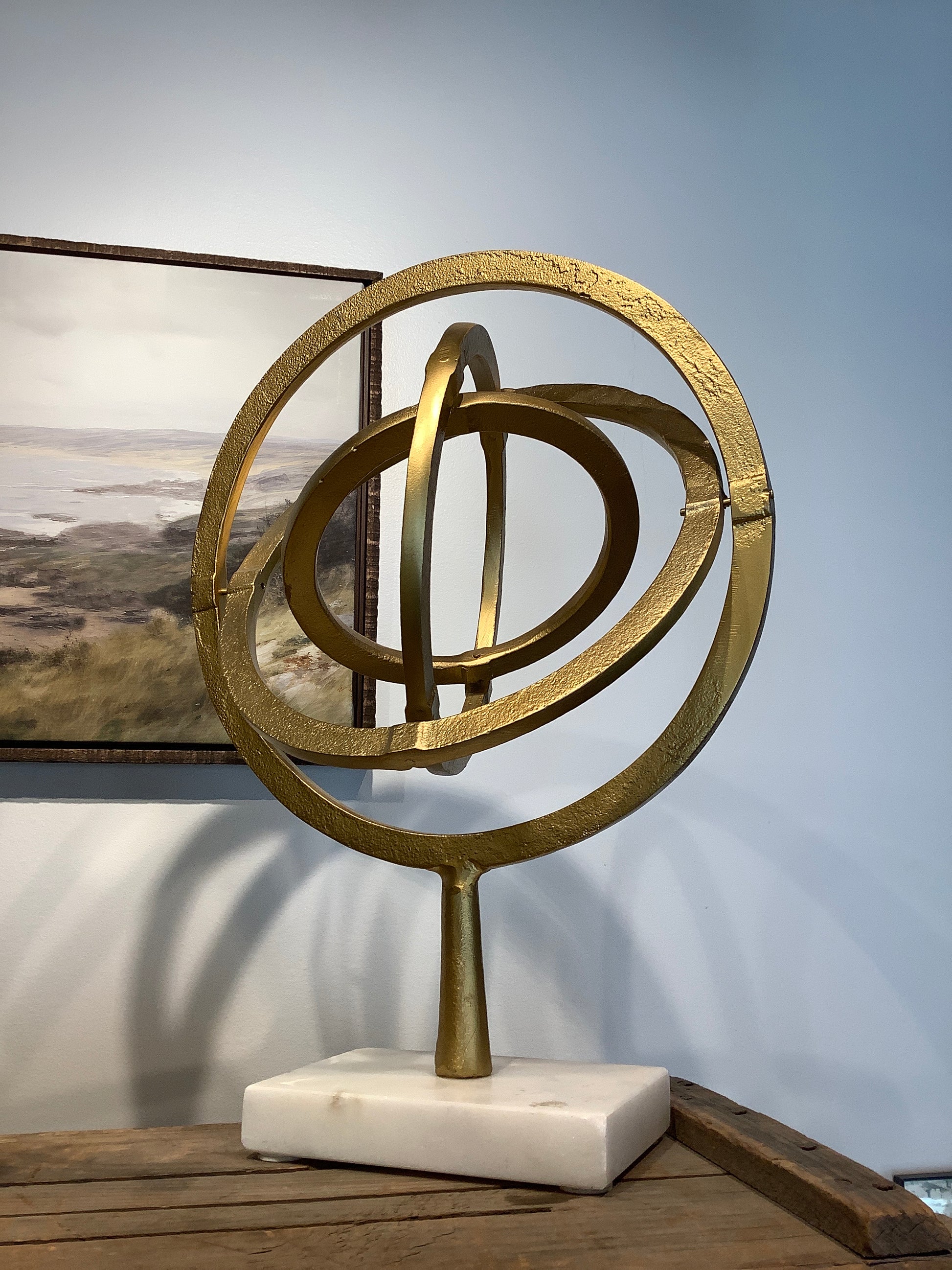 Standing Gold Rings