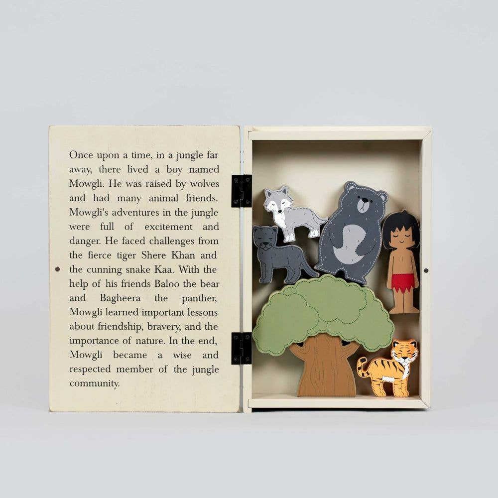 11963 - 8x12 woodland storybook s/6 (JUNGLE BOOK) Gift Set