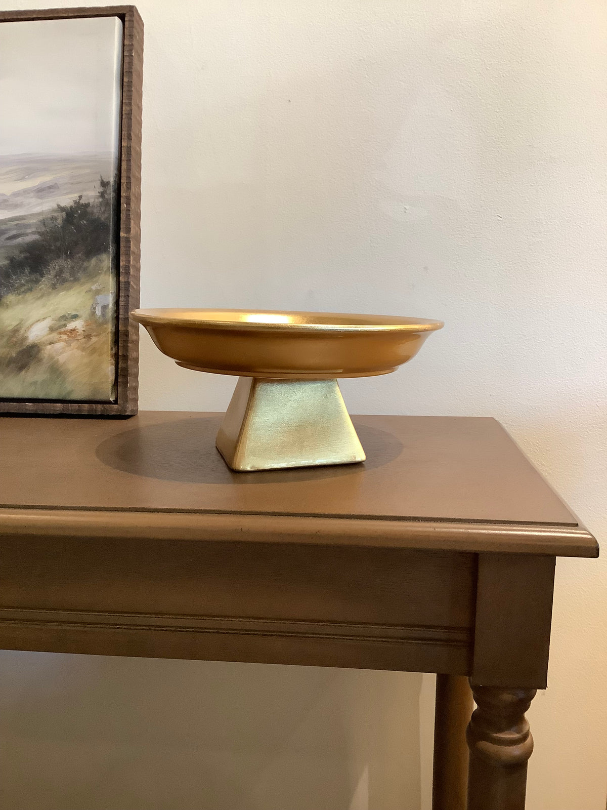 Gold Display Pedestal