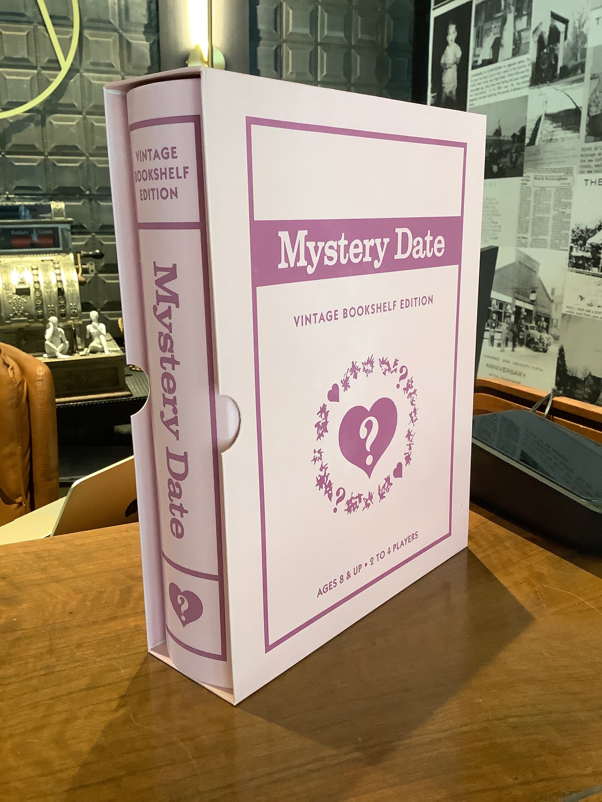 Vintage Bookshelf Board Game - Mystery Date