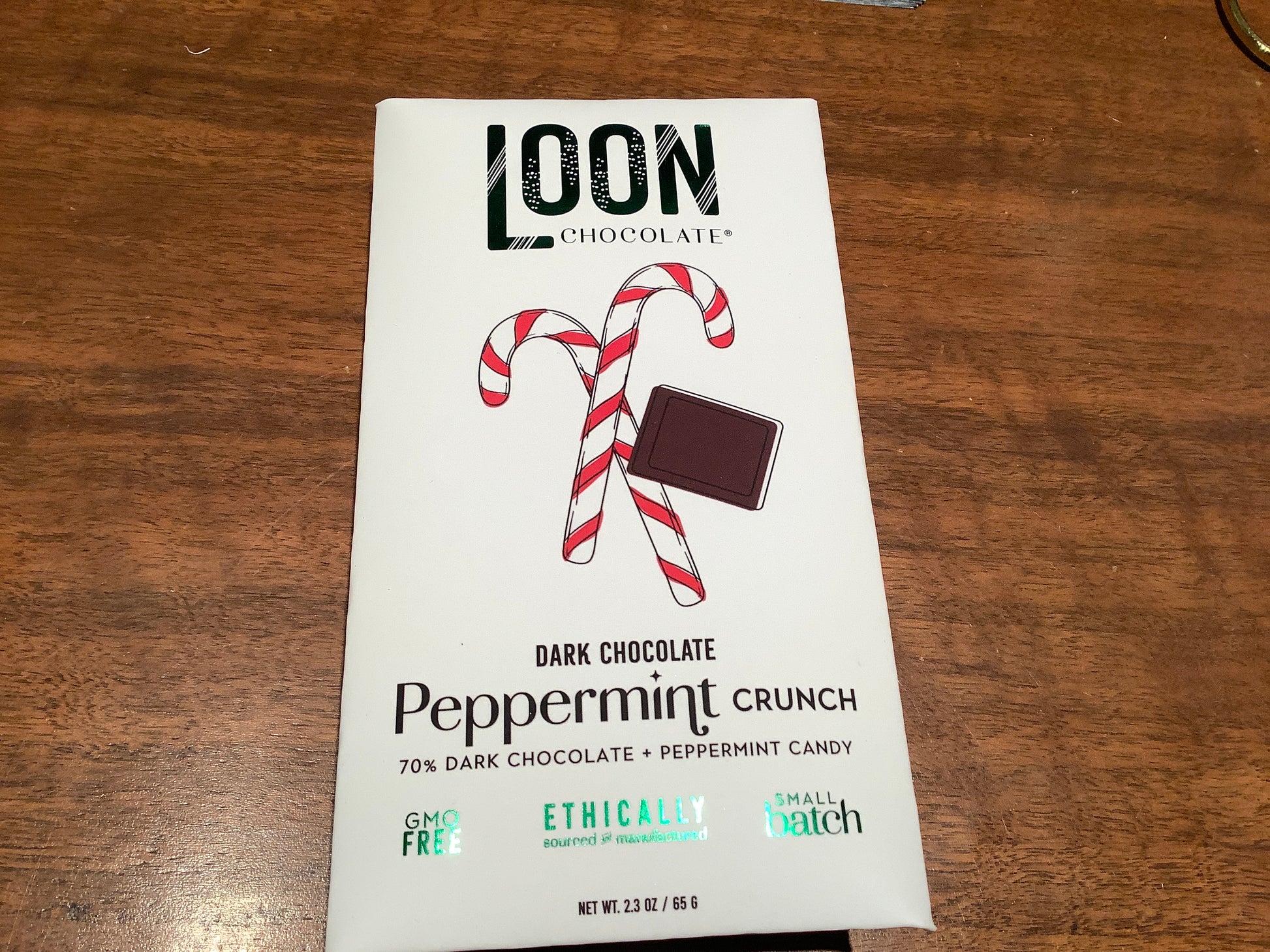 Loon chocolate Peppermint Crunch