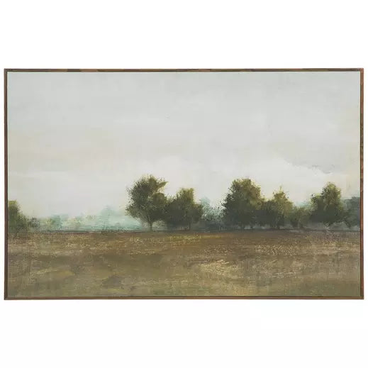 Wooden Frame Canvas Landscape