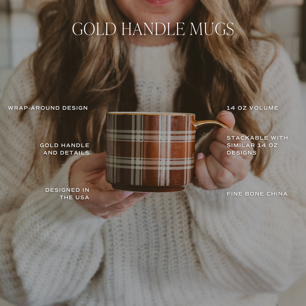 *NEW* Gold Leaves Coffee Mug - Fall Decor & Gifts