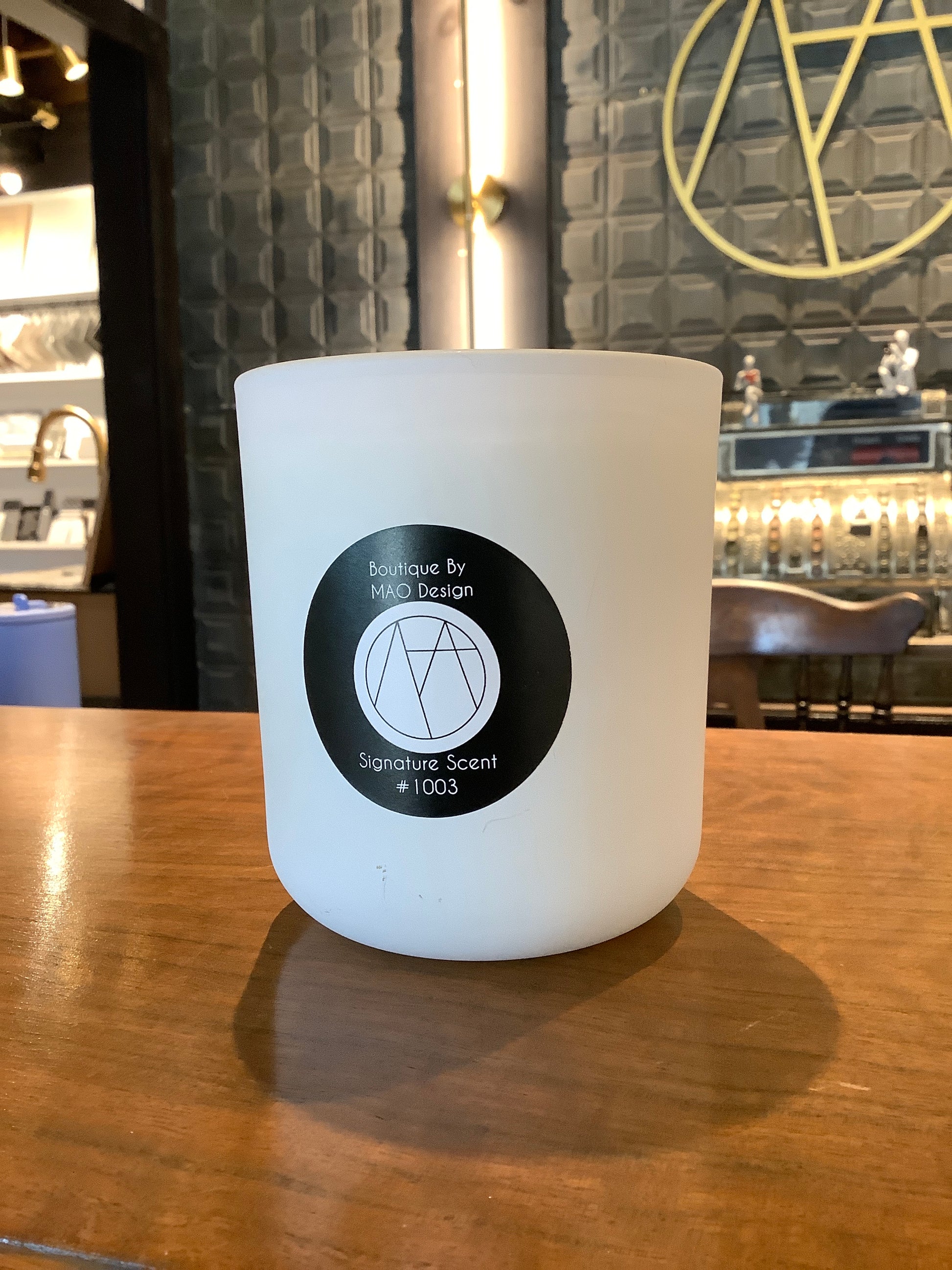 Sigscent 1003 Matte White Jar Candle