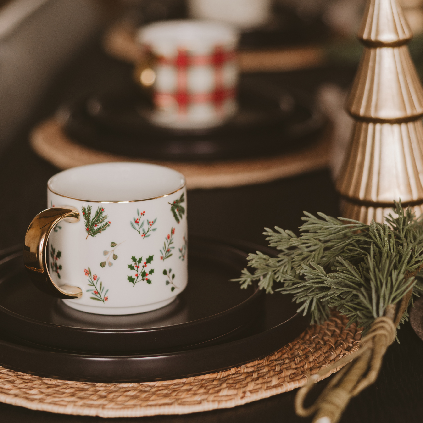 *NEW* Holiday Greenery Coffee Mug - Christmas Decor