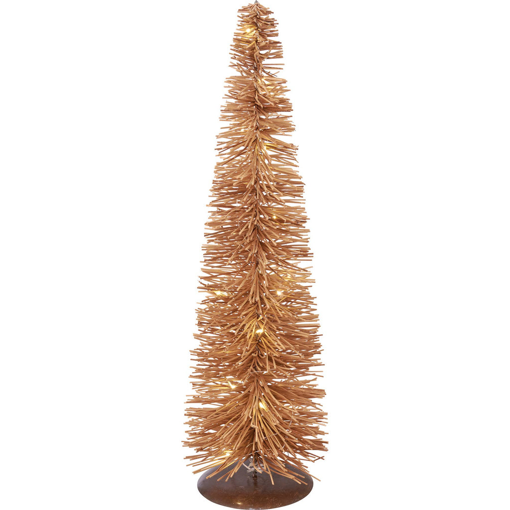 Lighted Rattan Tree