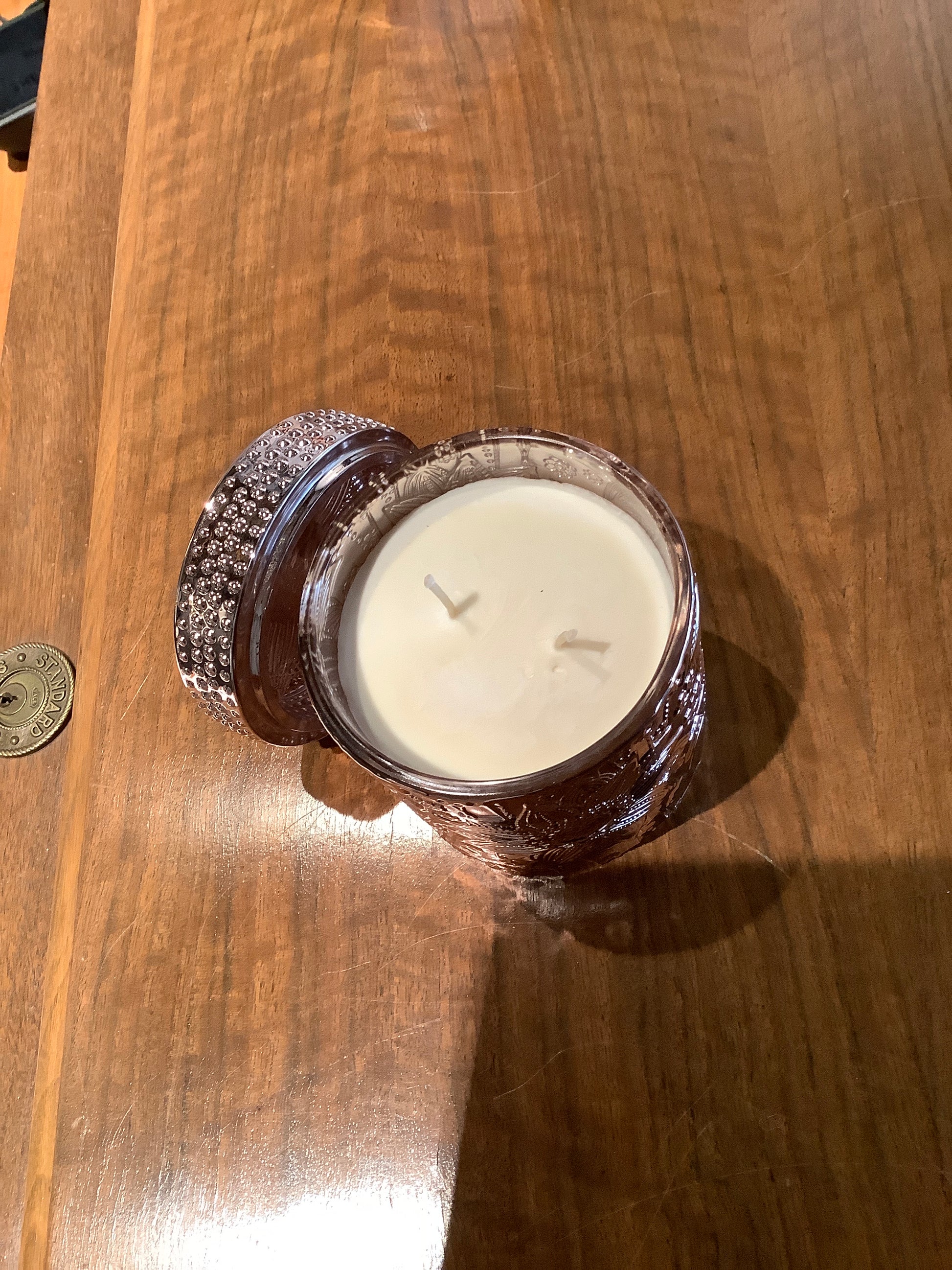 Sigscent 80 Rose Gold Floral Jar Candle