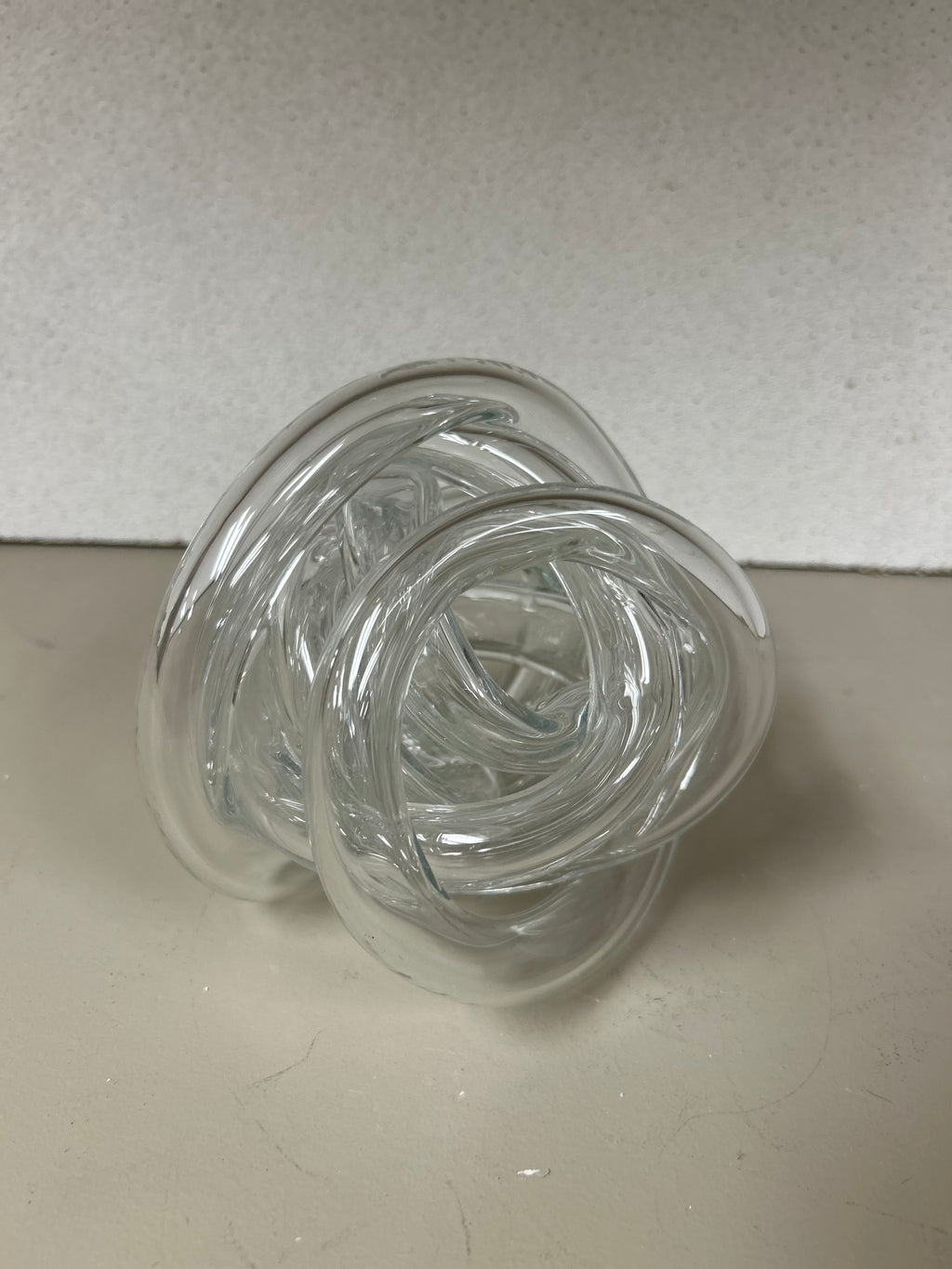 Clear Glass Knot
