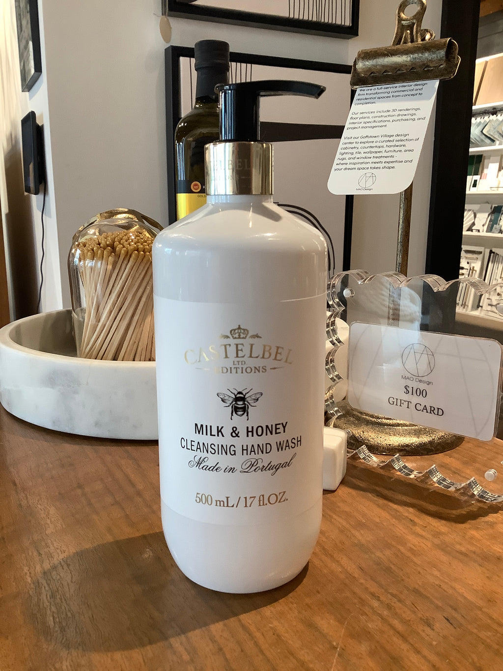 Castelbel Milk & Honey Hand Wash