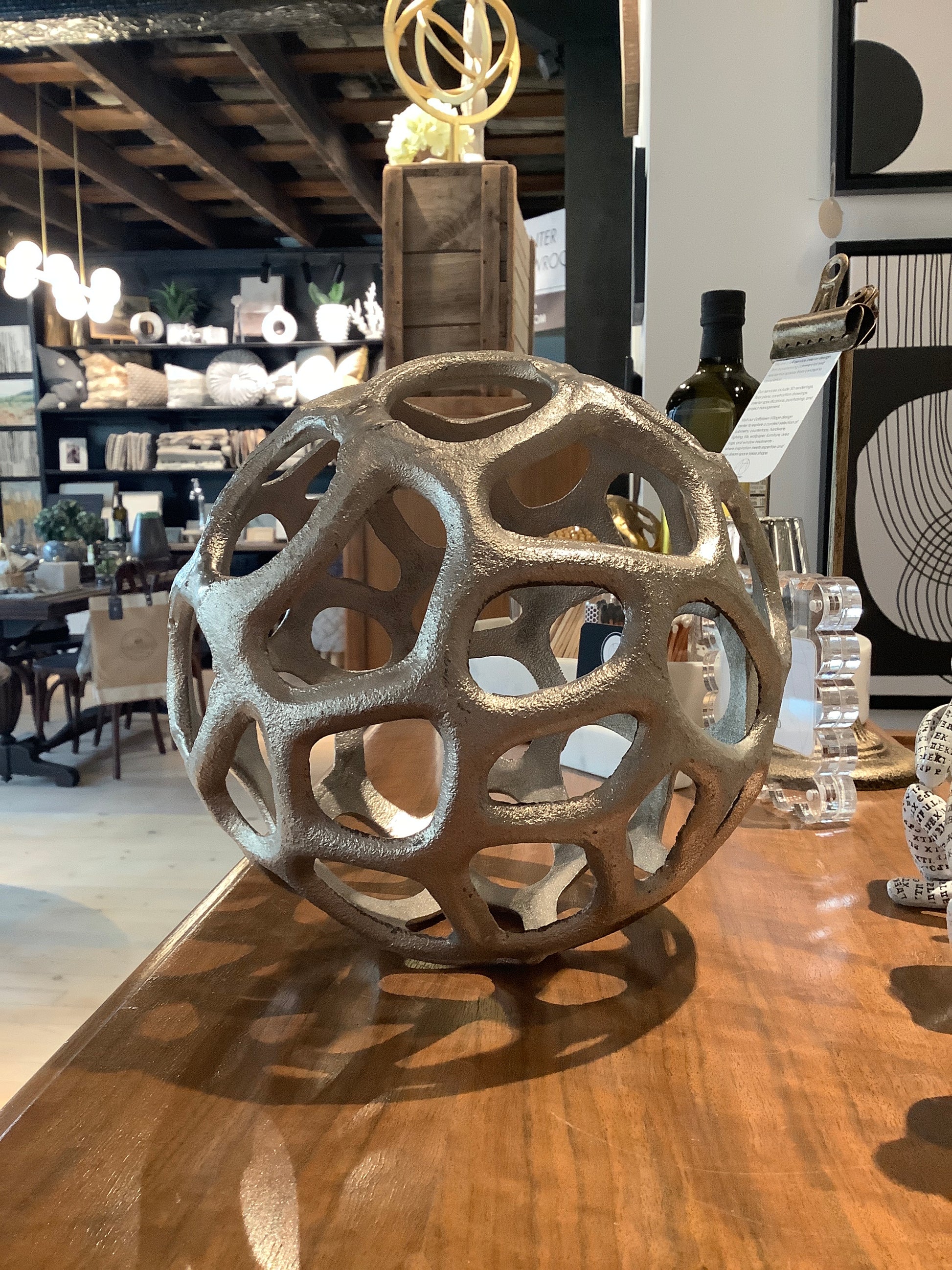 Gold/Silver Orb - 8"