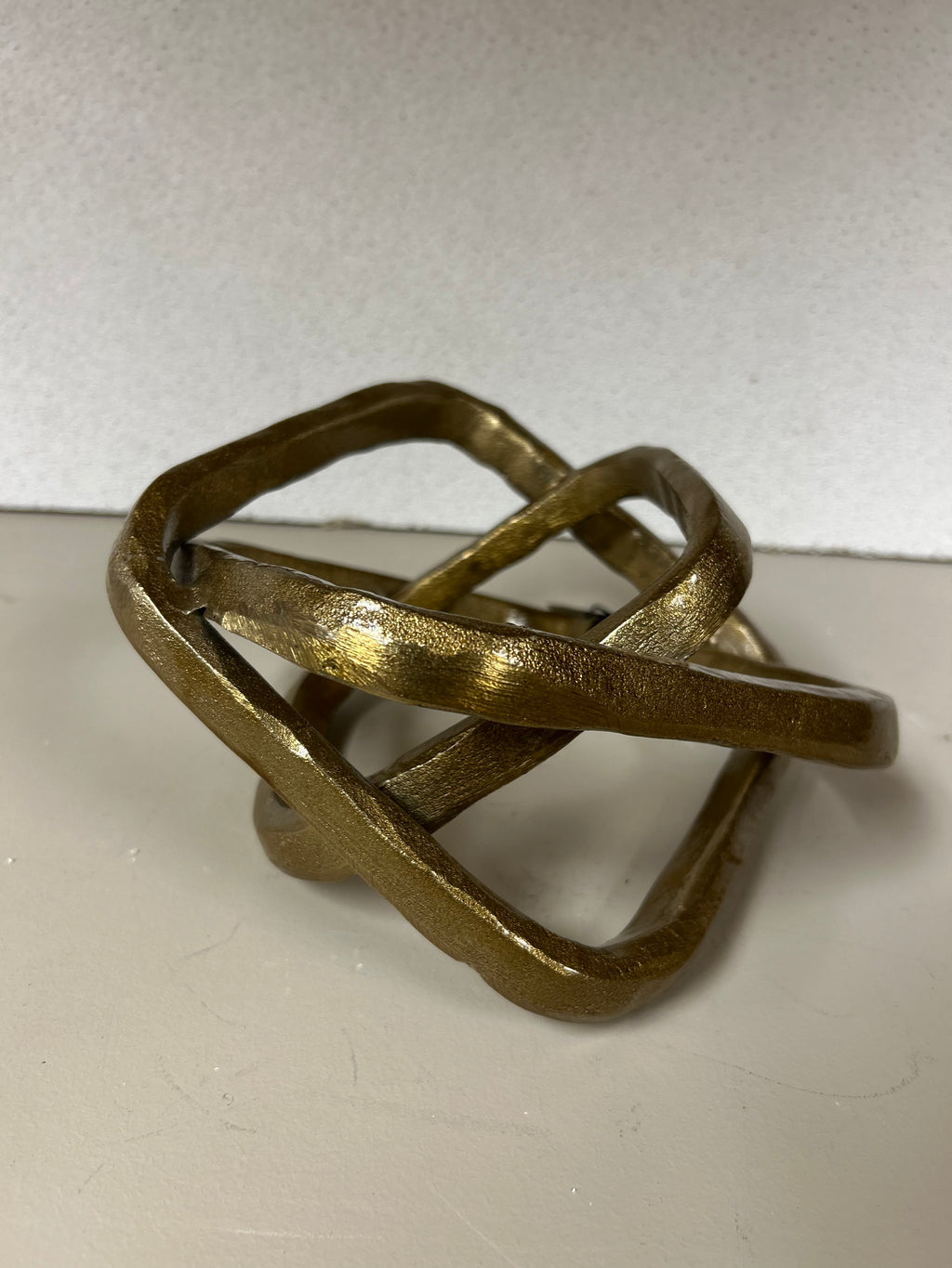 Gold Square Rings