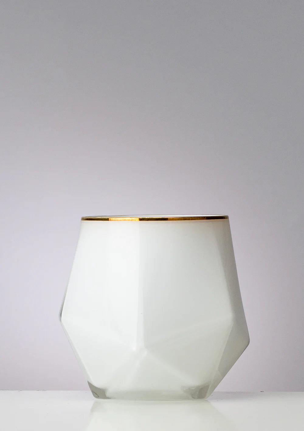 Sigscent 80 white gloss faceted with gold rim