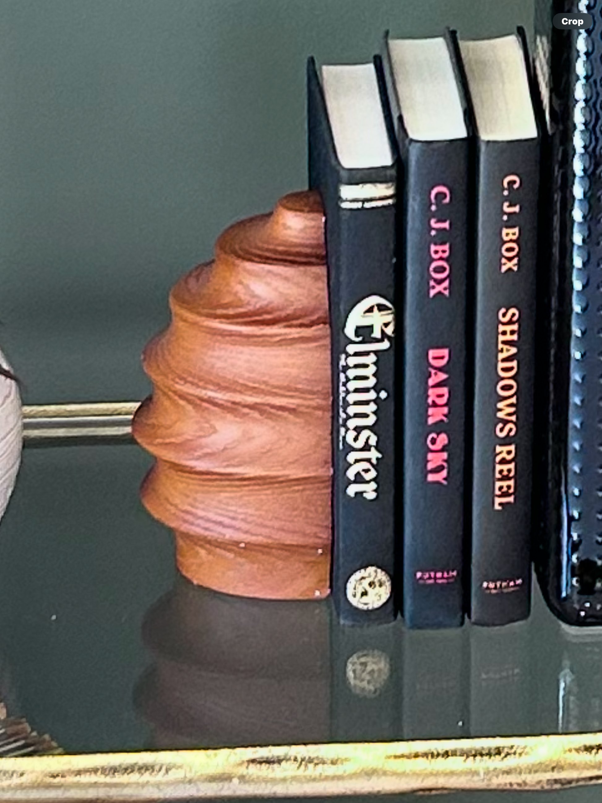 Wooden Book End