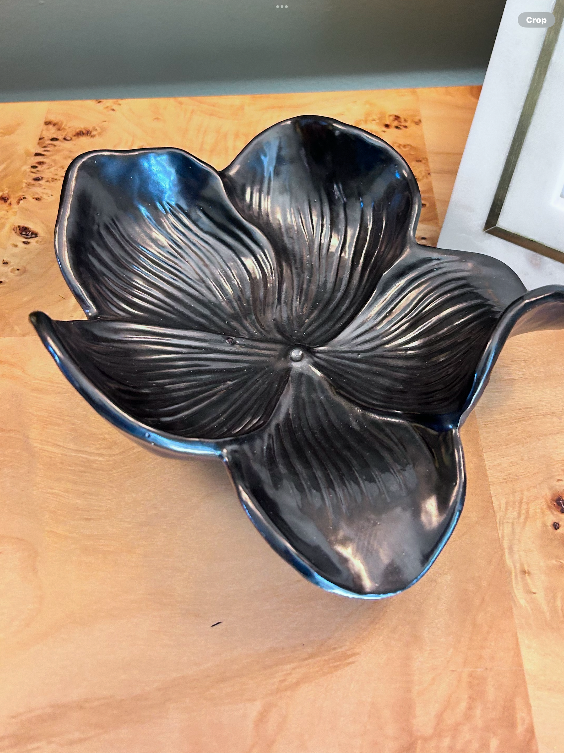 Porcelain Floral Tray