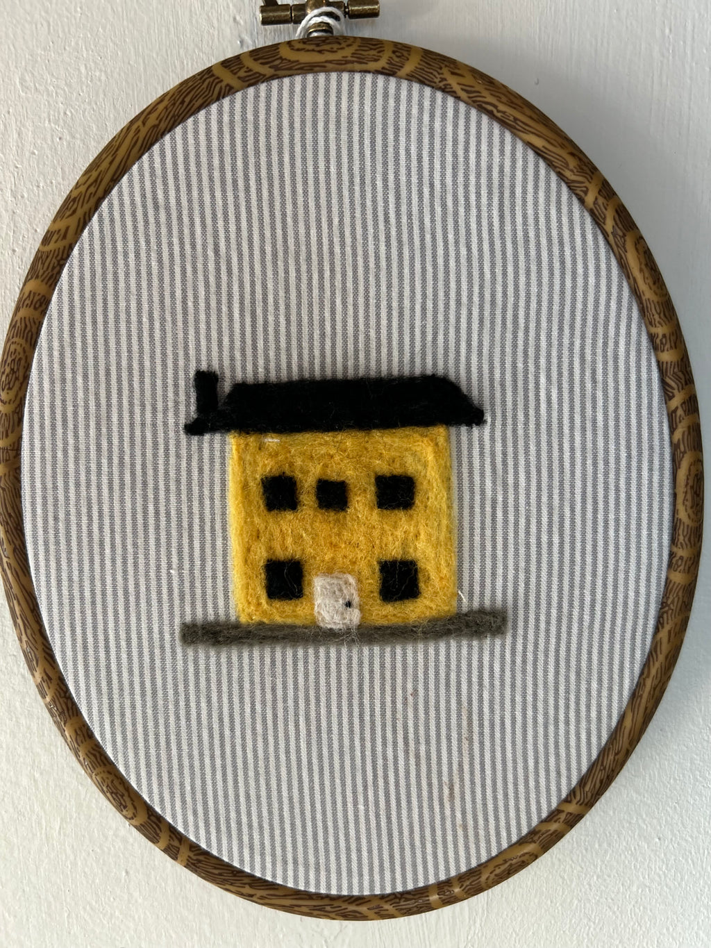 Wool Hoop Art -
