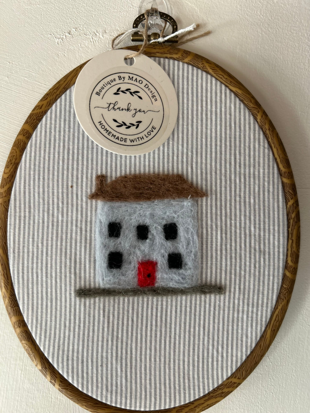 Wool Hoop Art -